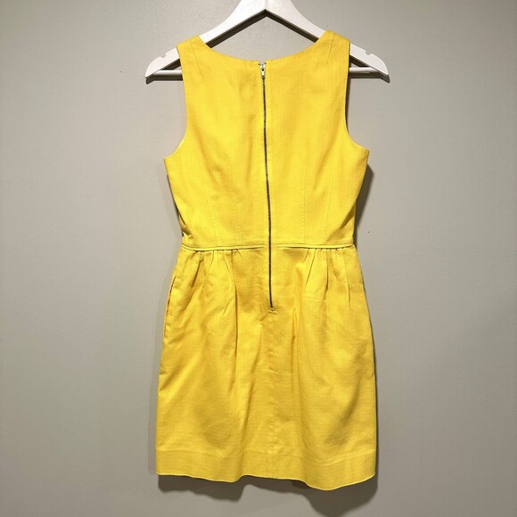 J. Crew Yellow Mini Dress - Picture 2 of 3